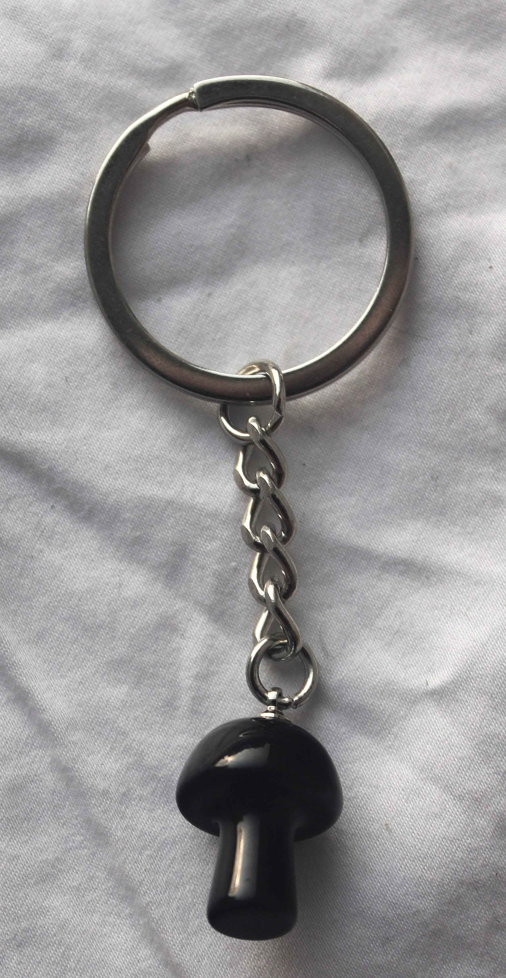 Mini Mushroom Keychain