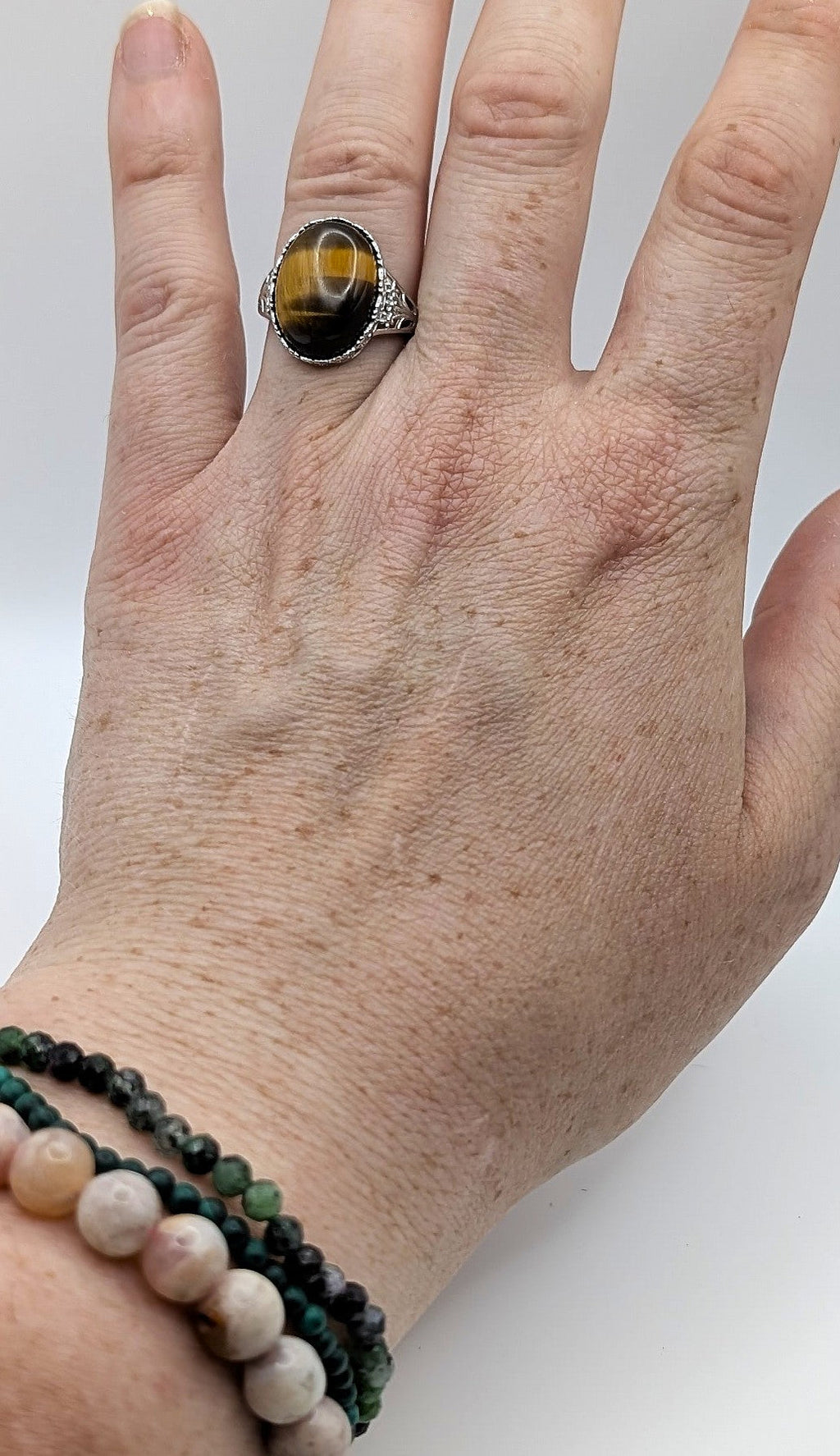 Ring Tiger’s Eye Sterling Silver