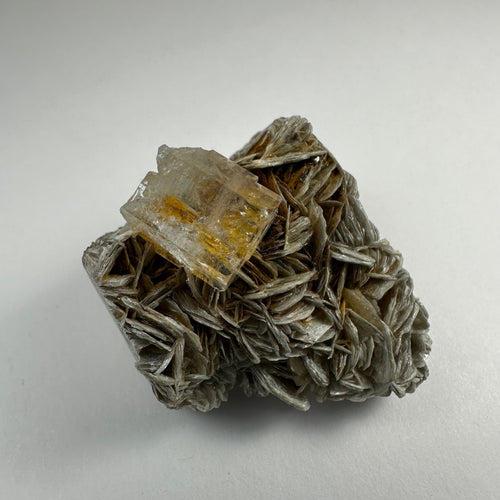 Aquamarine with Muscovite on Matrix Shigar Valley, Skardu, Pakistan