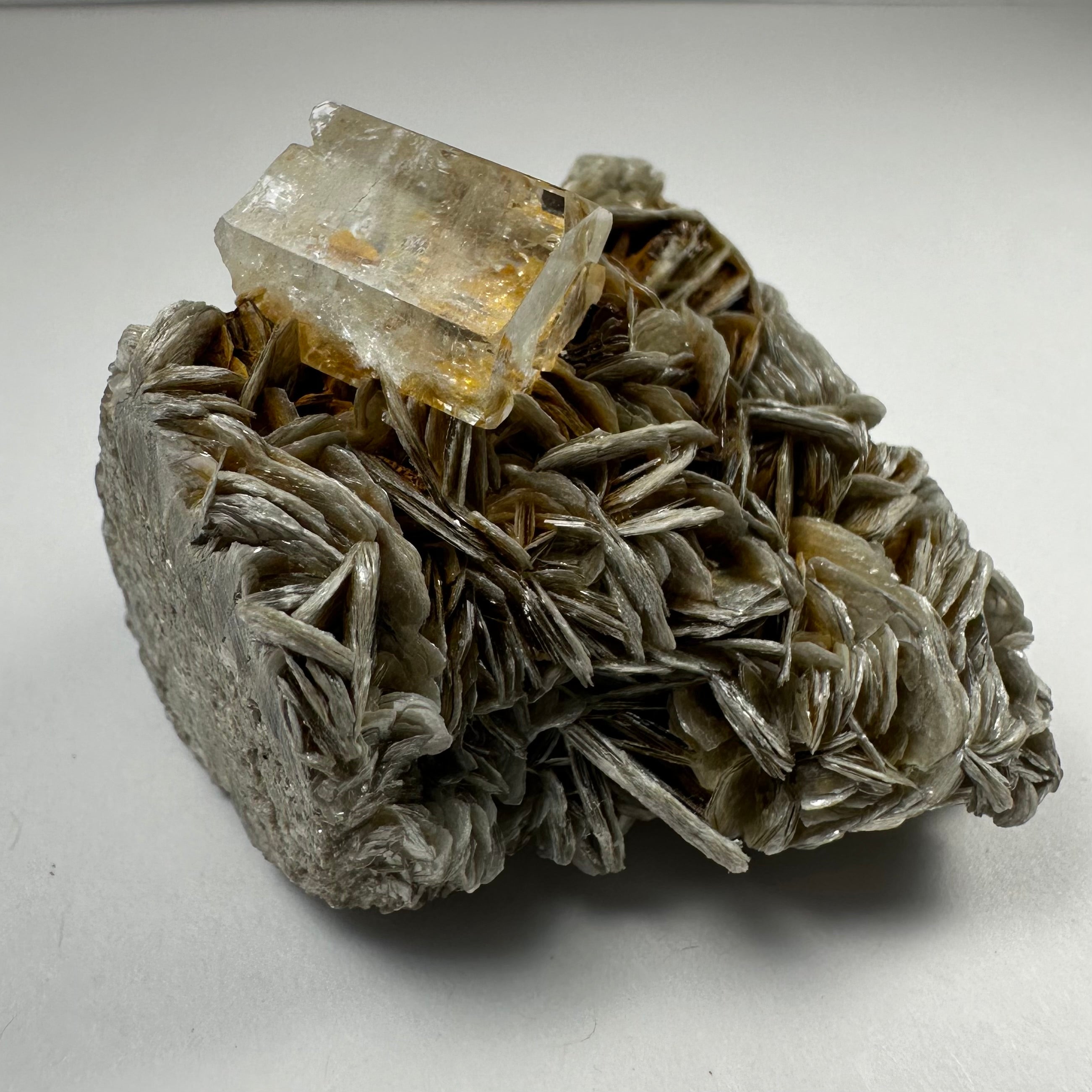 Aquamarine with Muscovite on Matrix Shigar Valley, Skardu, Pakistan