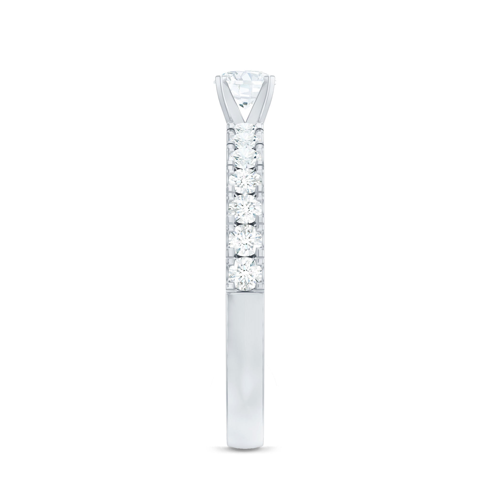 Natural Diamond Promise Ring for Engagement