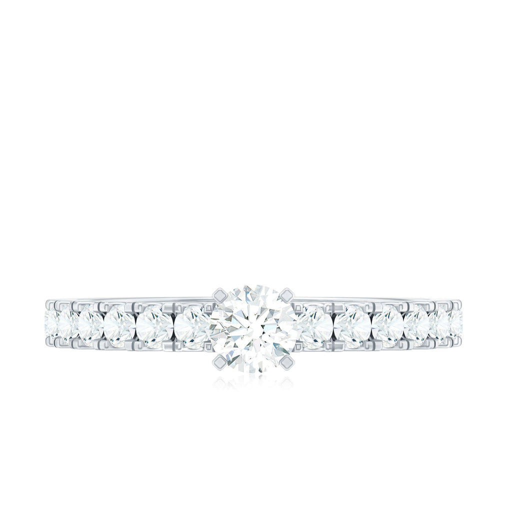 Natural Diamond Promise Ring for Engagement