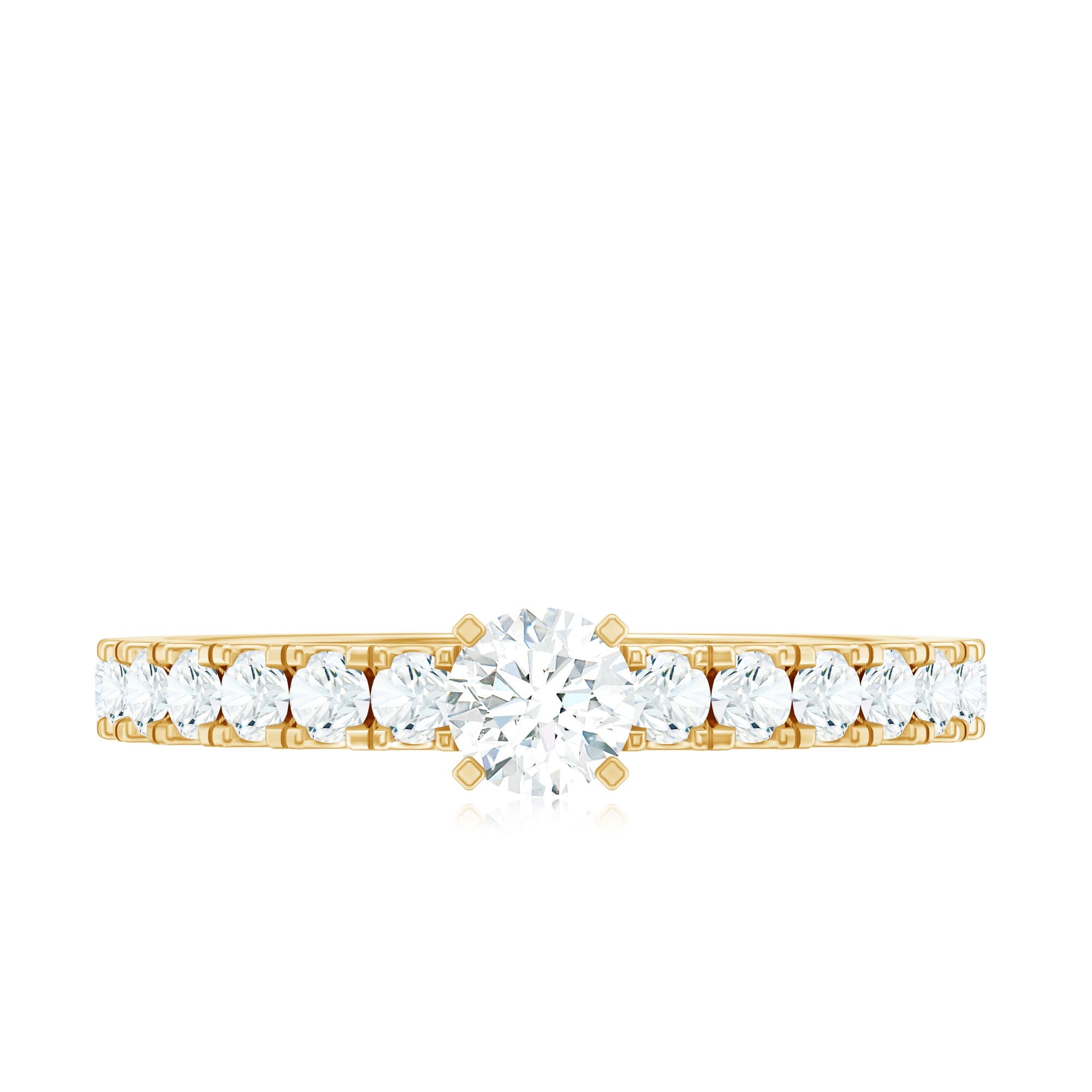 Natural Diamond Promise Ring for Engagement