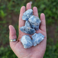 Blue Calcite Raw