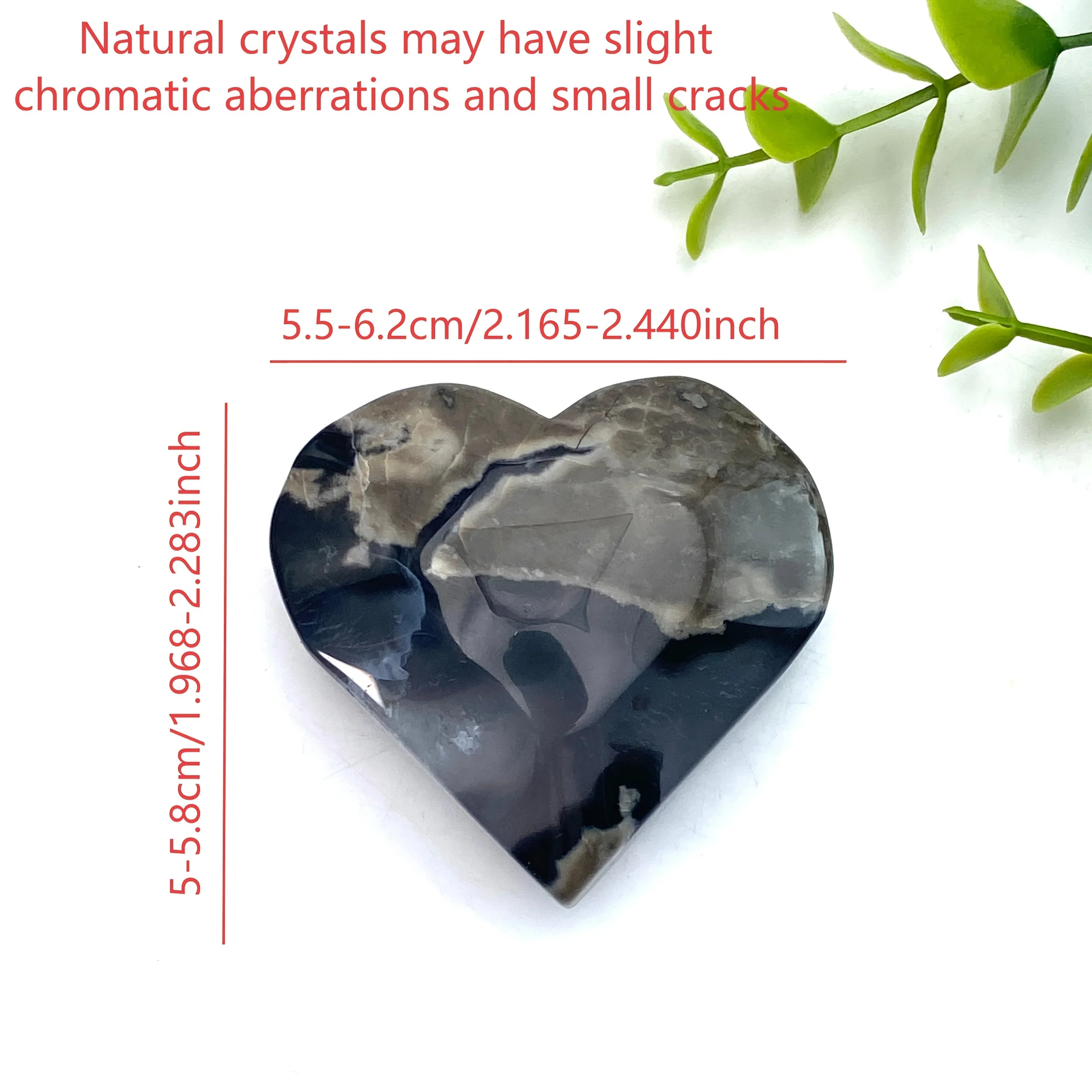 Fluorescent Agate Heart, UV Reactive Stone, Home Decor Accent, Unique Natural Stone Collectible， Home Office Decor
