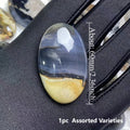 Volcano Agate Palm Stone, UV Reactive Glowing Green Fluorescent Crystal Home Decor, Tabletop Display, Holiday Gift