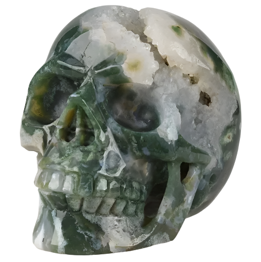 2" Gemstone Skull (Multiple Types)