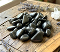 Black Shungite Tumbled Stones Type 2 Specimen