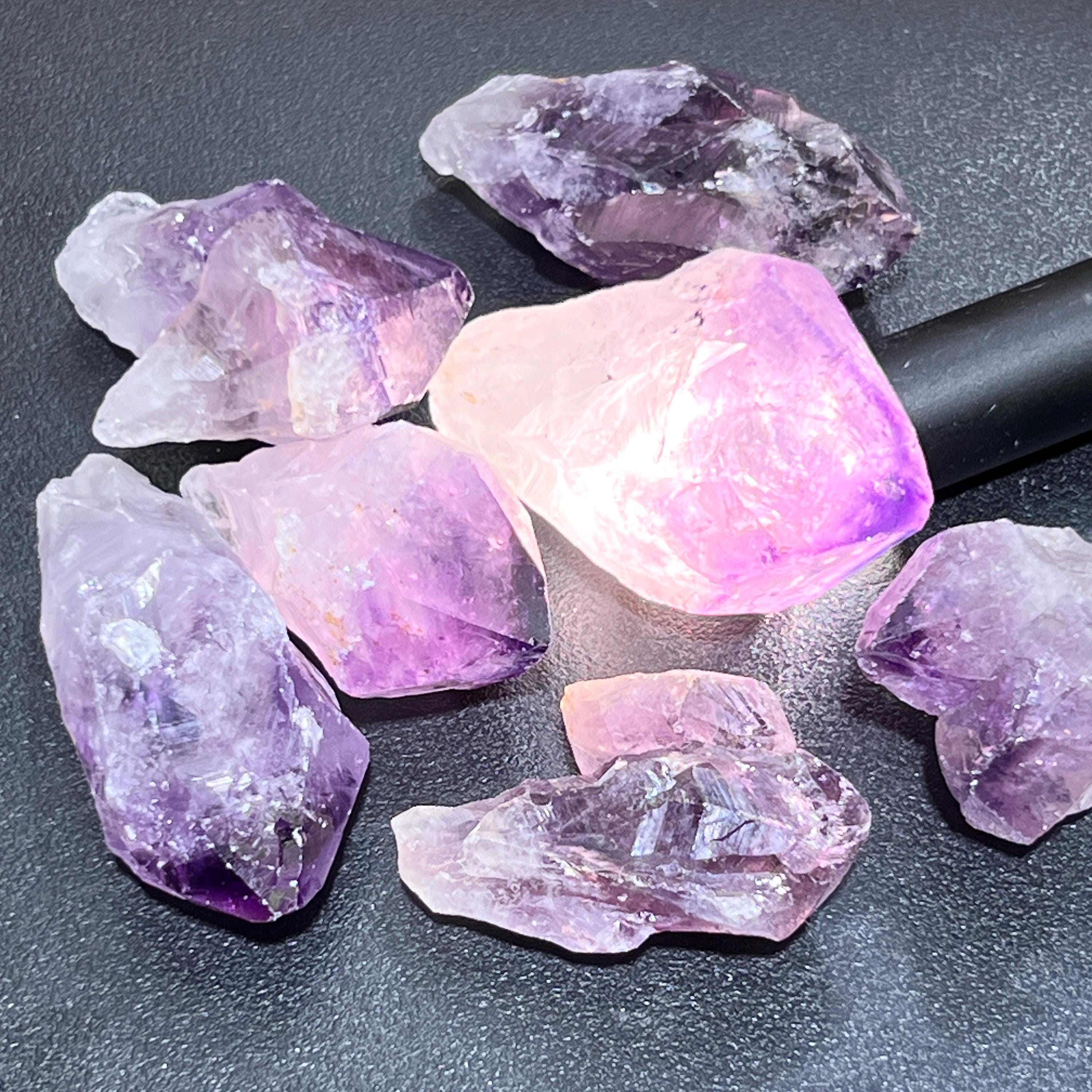 Purple Amethyst Large Raw Crystal Points