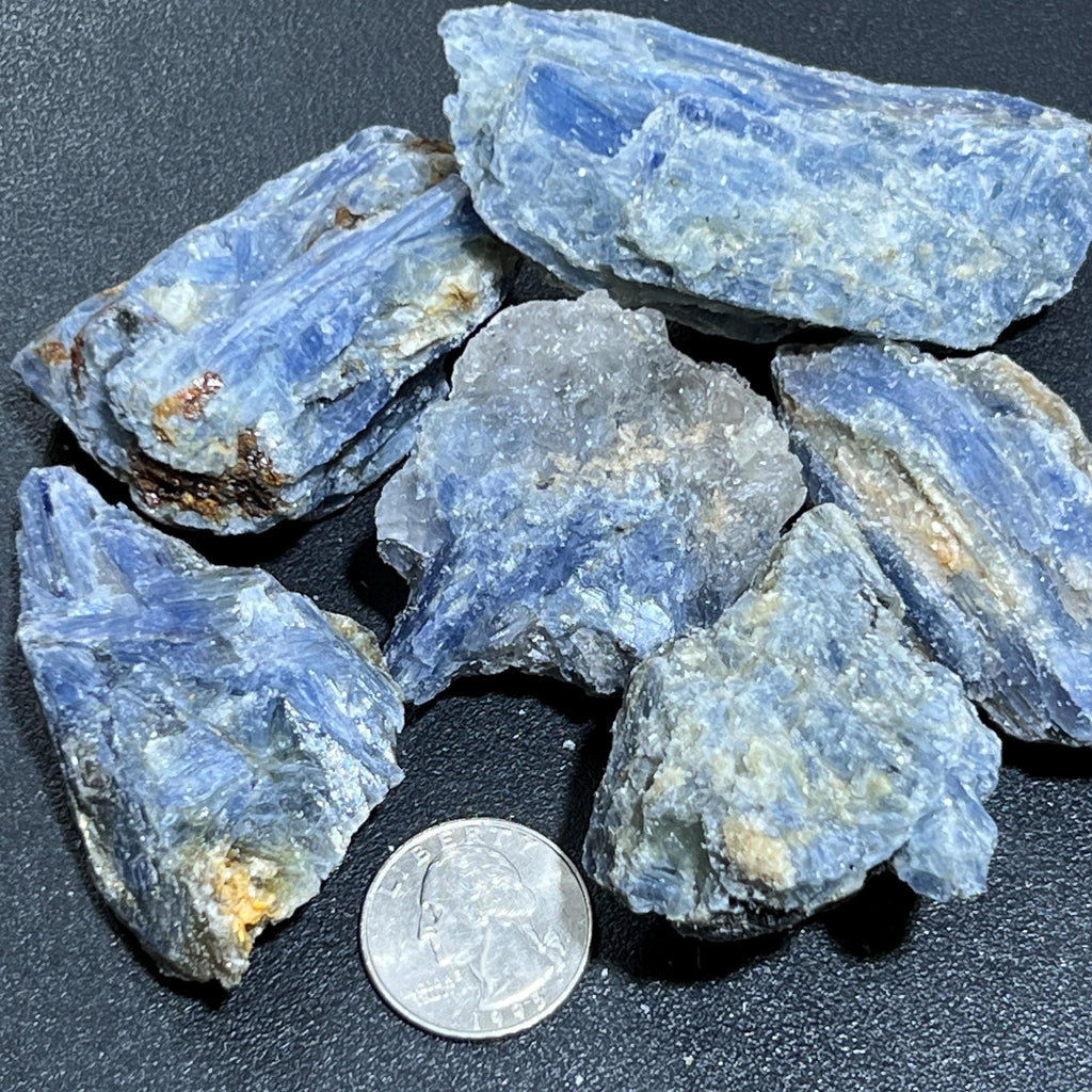 Blue Kyanite Crystal Raw Stones