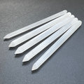 Selenite Crystal Wand Point Thin Pencil Shaped