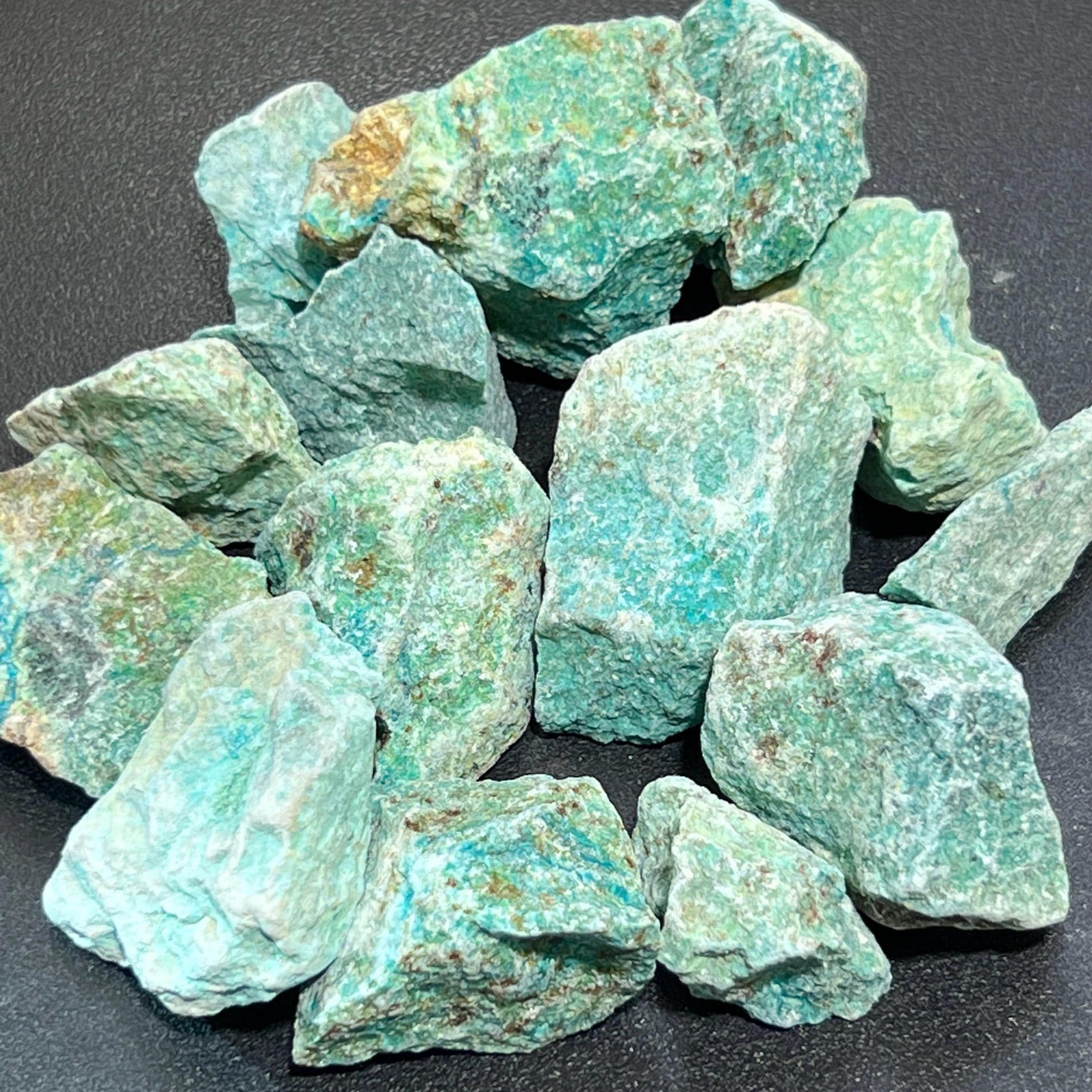 Chrysocolla Rough Raw Stones