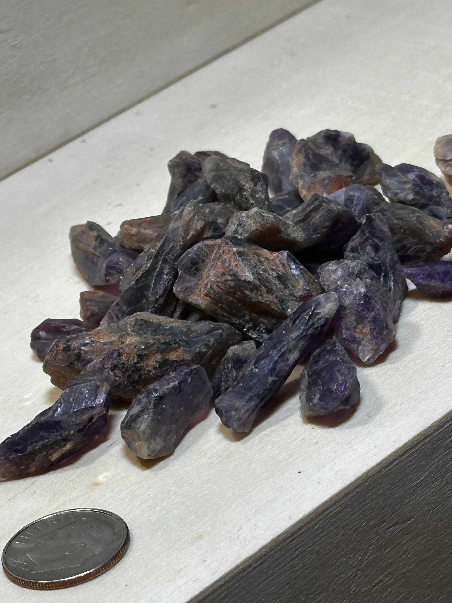 Purple Amethyst Rough Shards