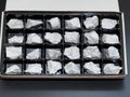 White Howlite Raw Stones (24 Pcs) Boxed Flat