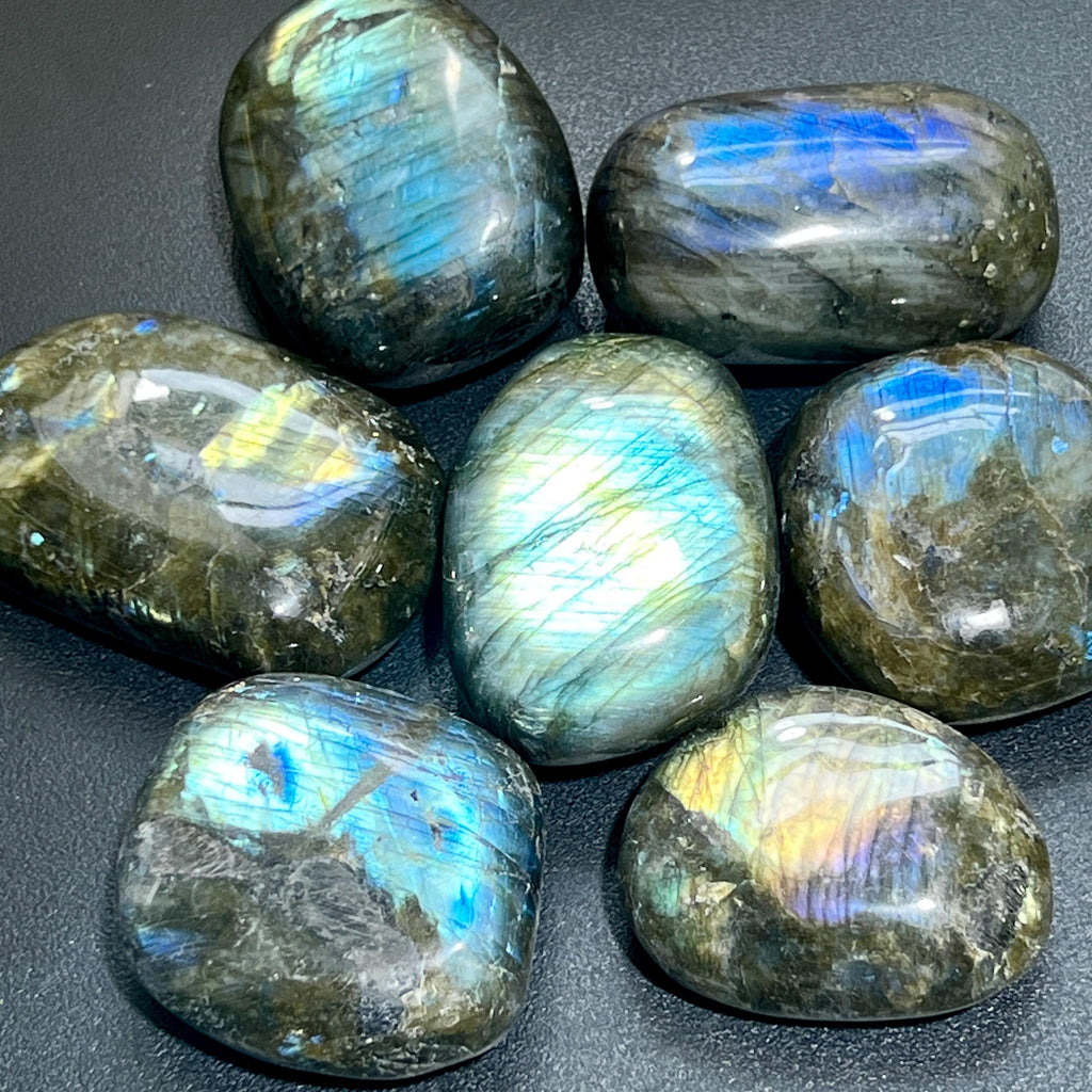 Labradorite Palm Stones