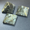 Labradorite Pyramid Crystal Carving