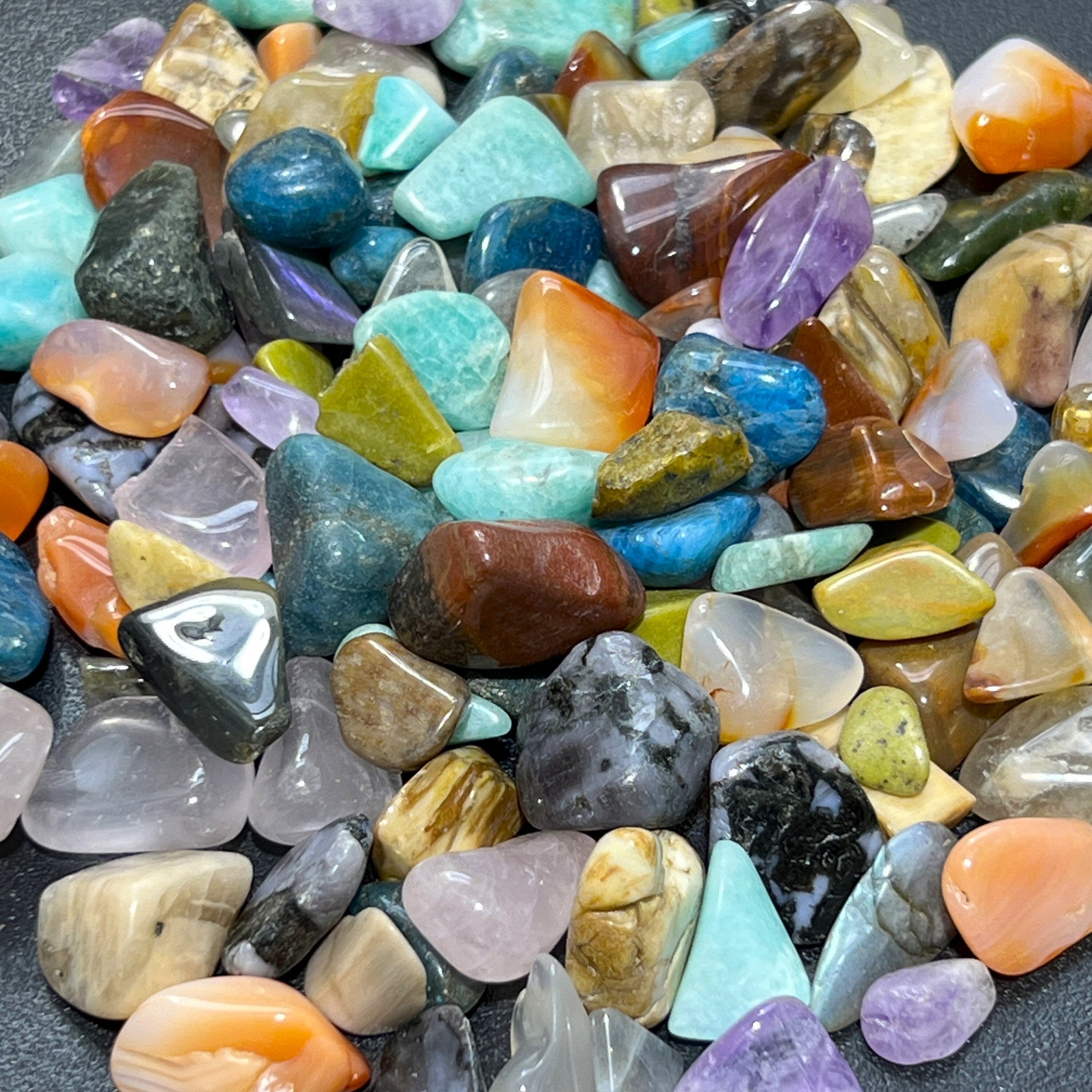 Premium Small Tumbled Stone Mix (Extra Quality)