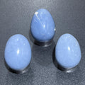 Blue Angelite Crystal Egg