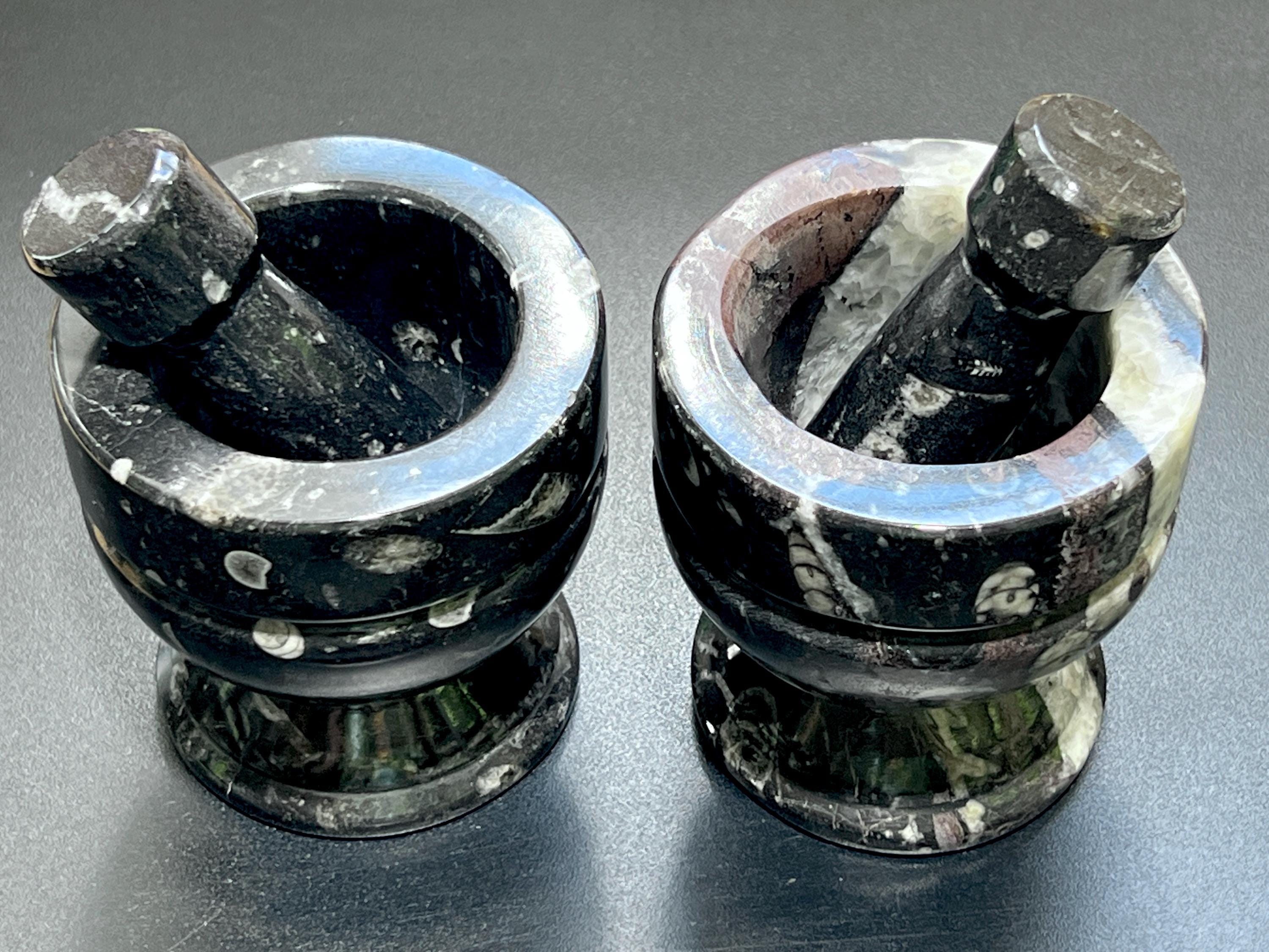 Orthoceras Mortar and Pestle Set