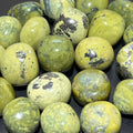Green Serpentine Tumbled Stones