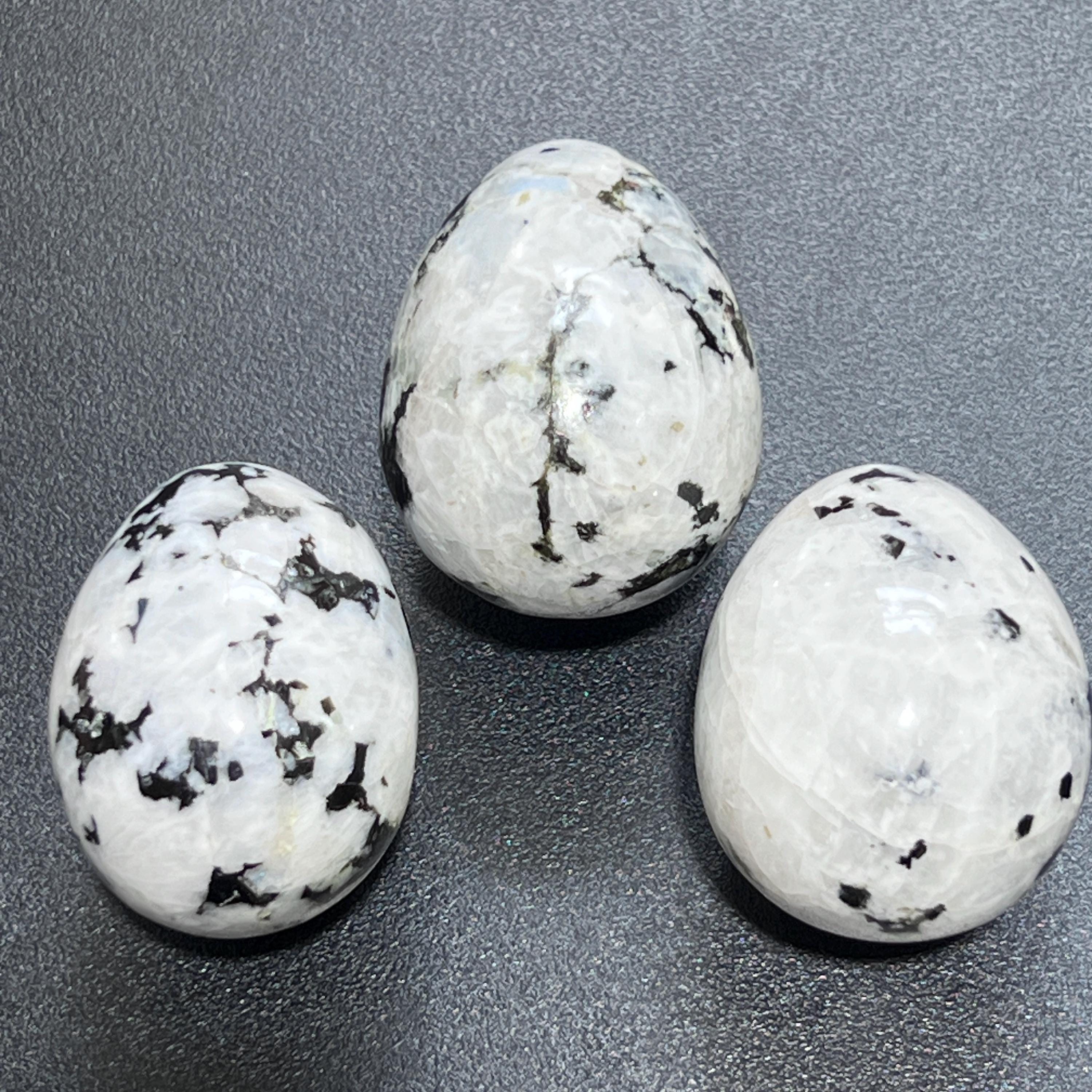 Rainbow Moonstone Polished Egg