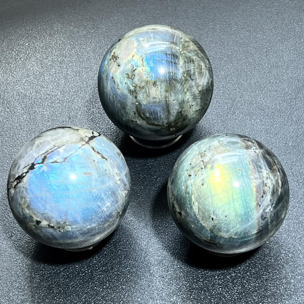 Labradorite Spheres (50-60mm)