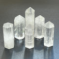 Clear Quartz Crystal Point Obelisk Tower