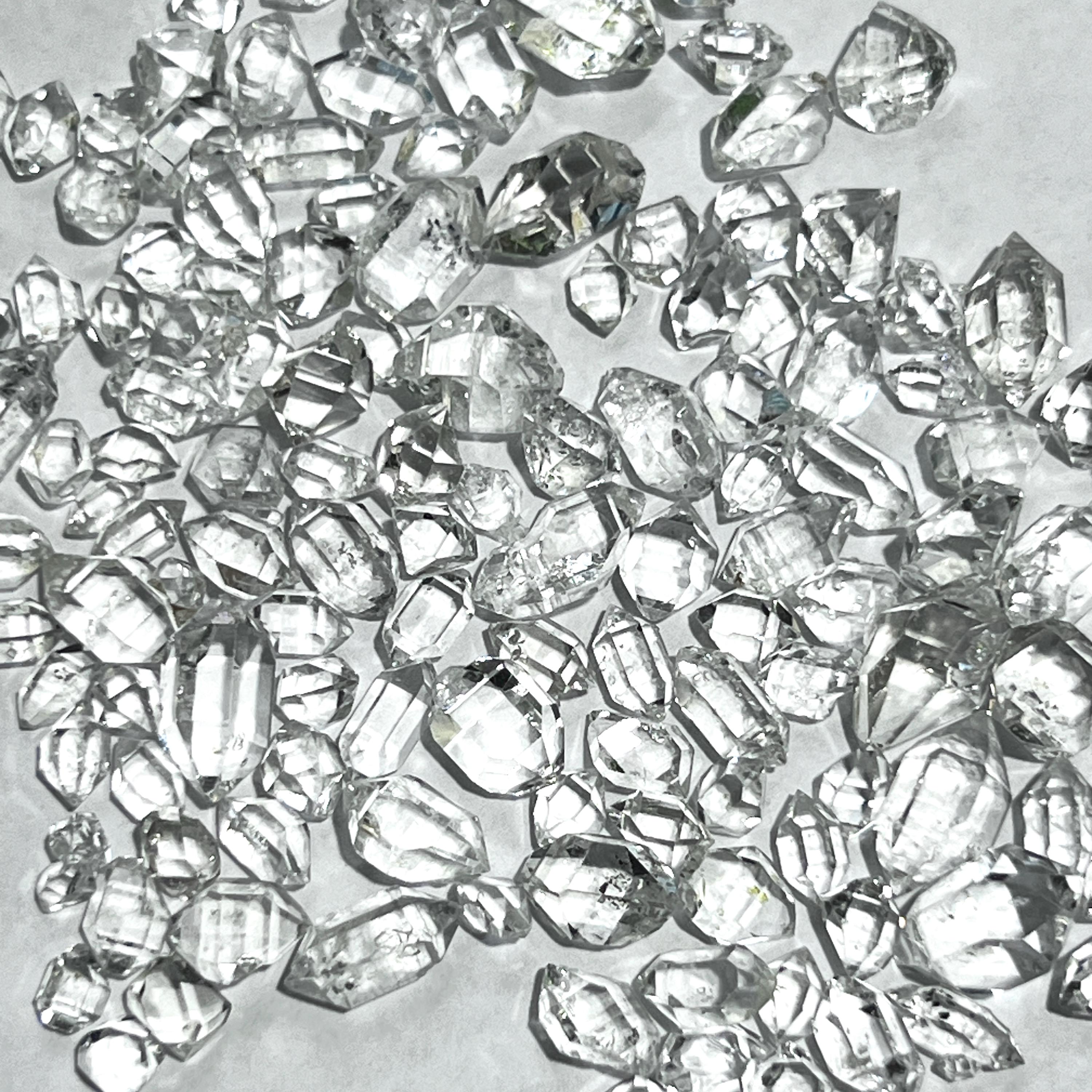 Clear Quartz Crystal Double Terminated Small Extra Quality (Herkimer Like Diamond Shapes)