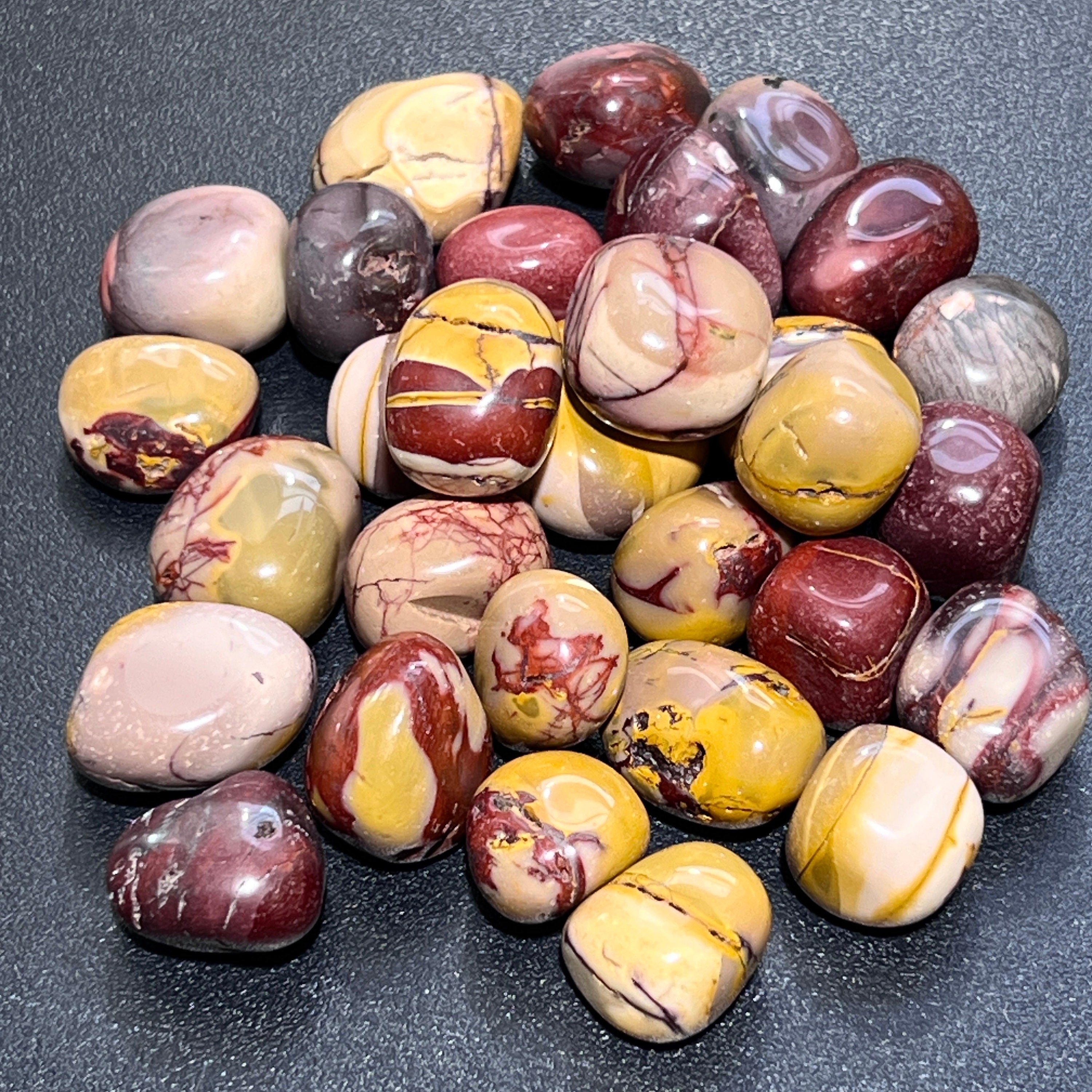 Australian Mookaite Jasper Tumbled Stones