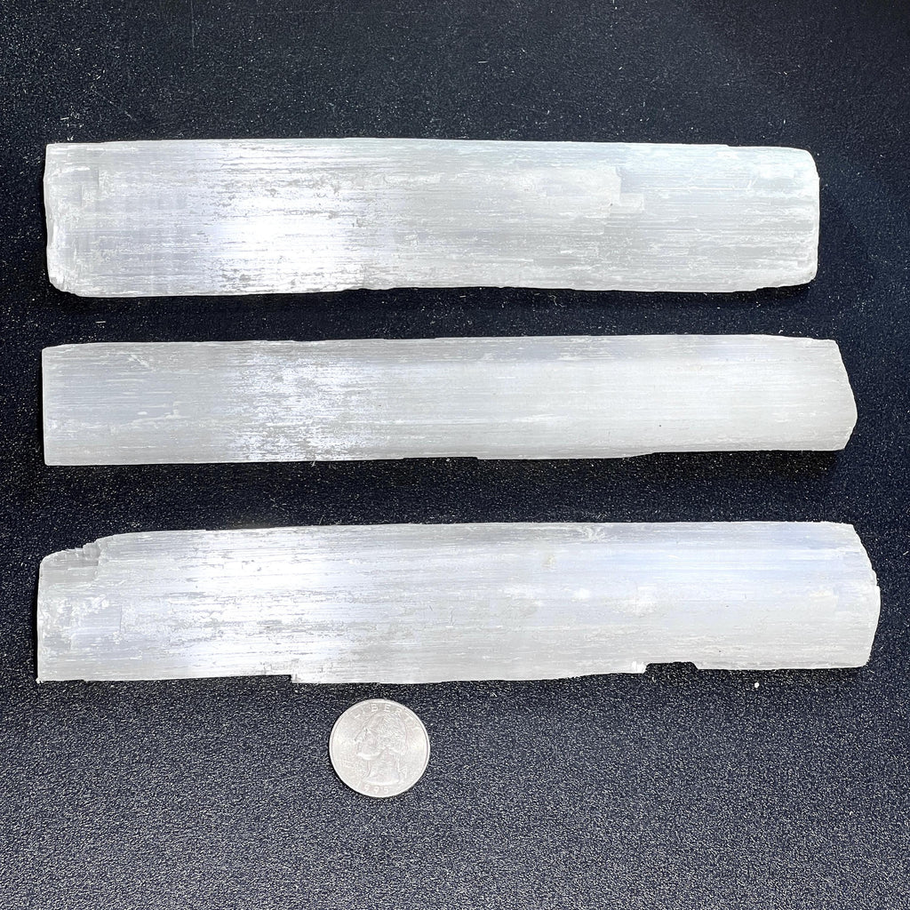 Large Raw Selenite Crystal Sticks