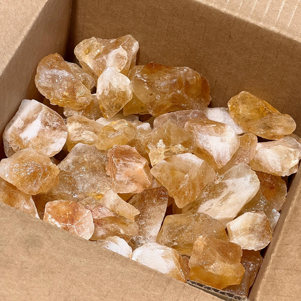 Citrine Crystals Large Raw Stones