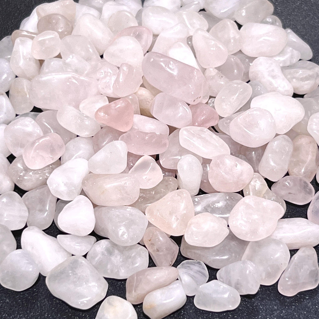 Pink Rose Quartz Small Tumbled Stones