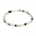 Fluorite Round Bead Bracelet - Psychic Awakening