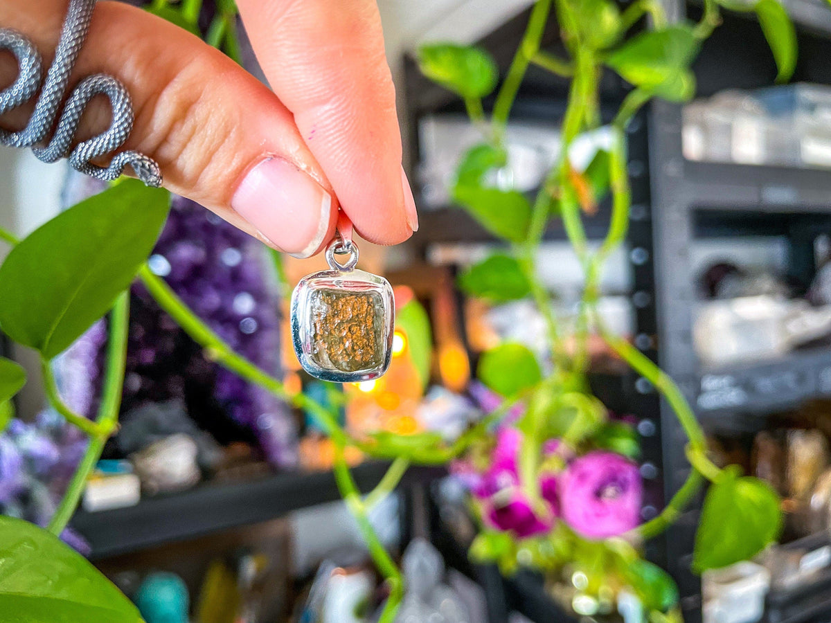 REAL Moldavite Pendant