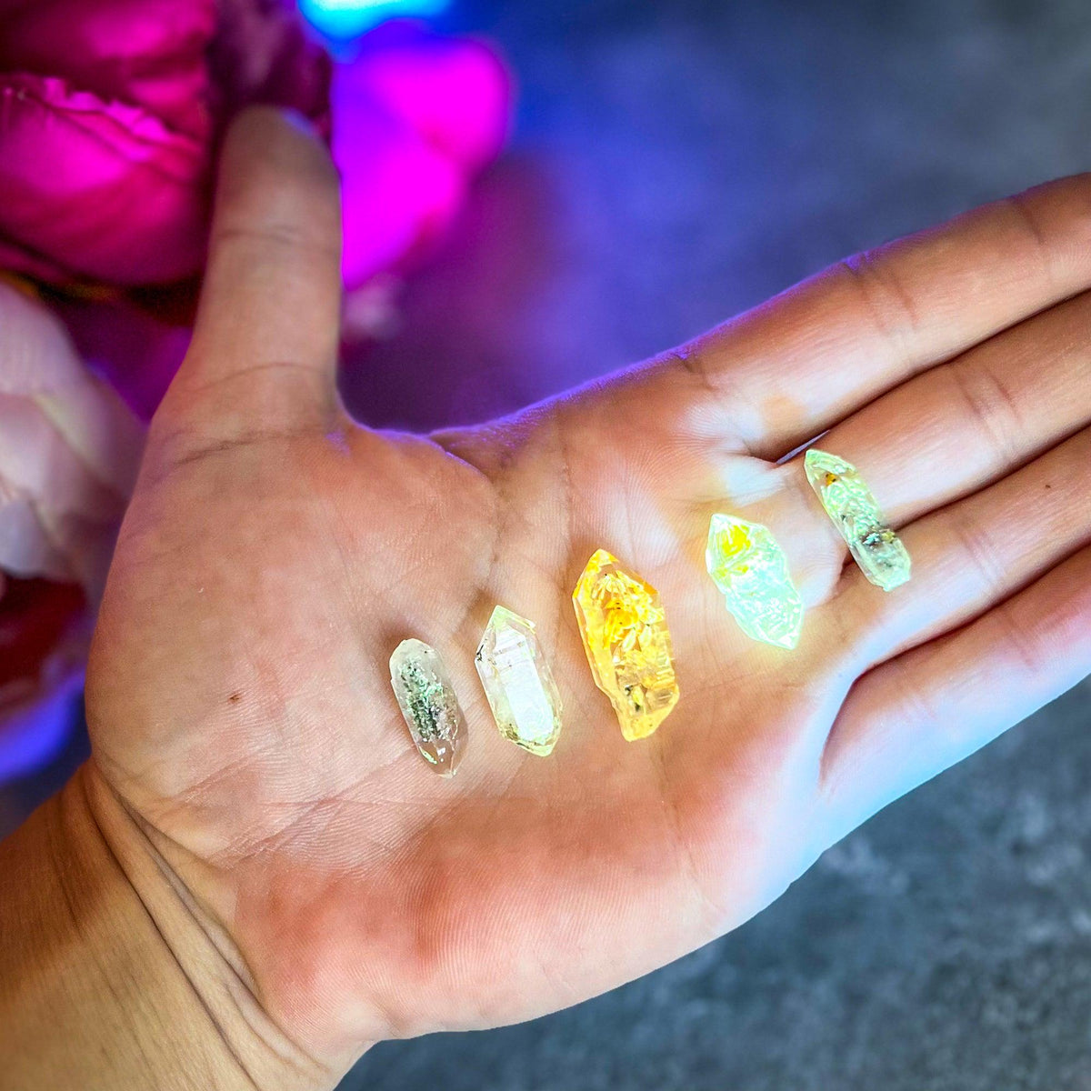 Firefly Petroleum Quartz Specimens from Madagascar