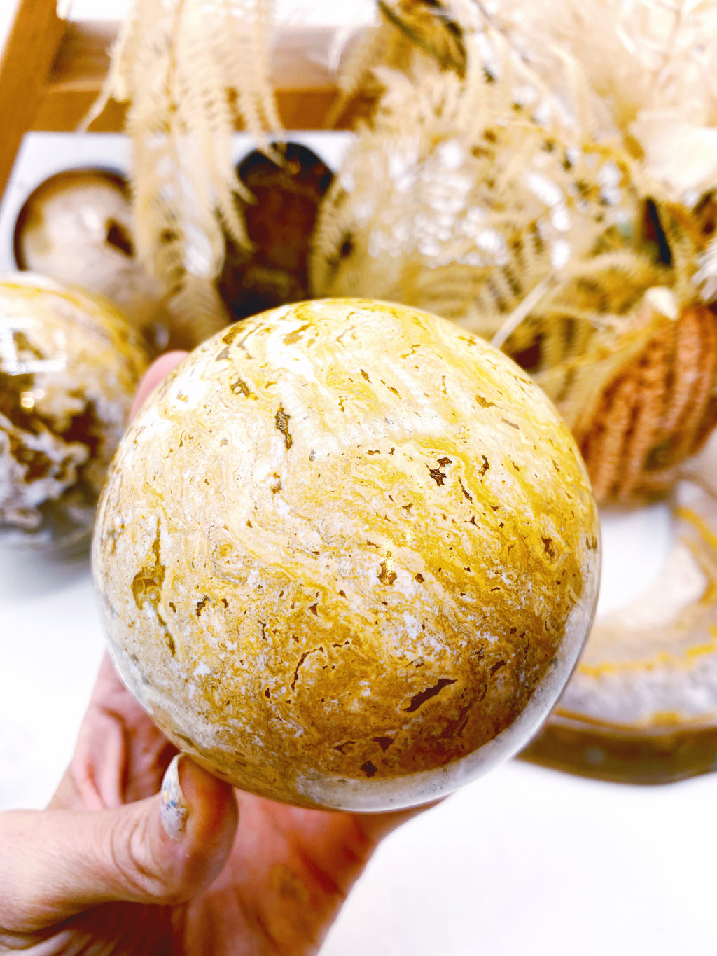 Ocean Jasper Sphere