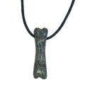 Real Dino Bone Pendant Necklace