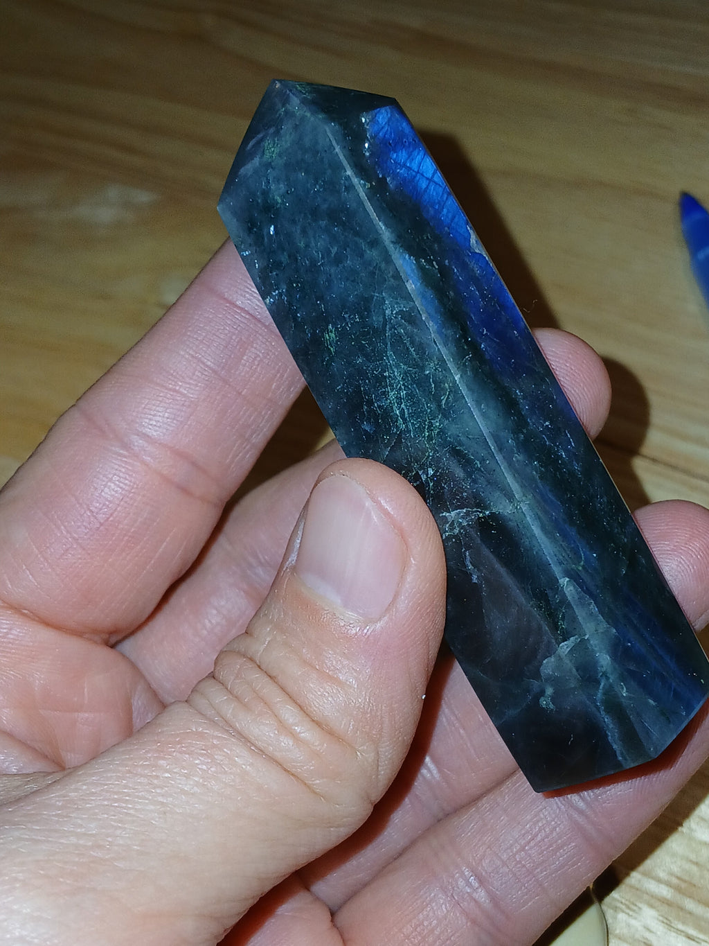 High Flash Labradorite Mini Towers