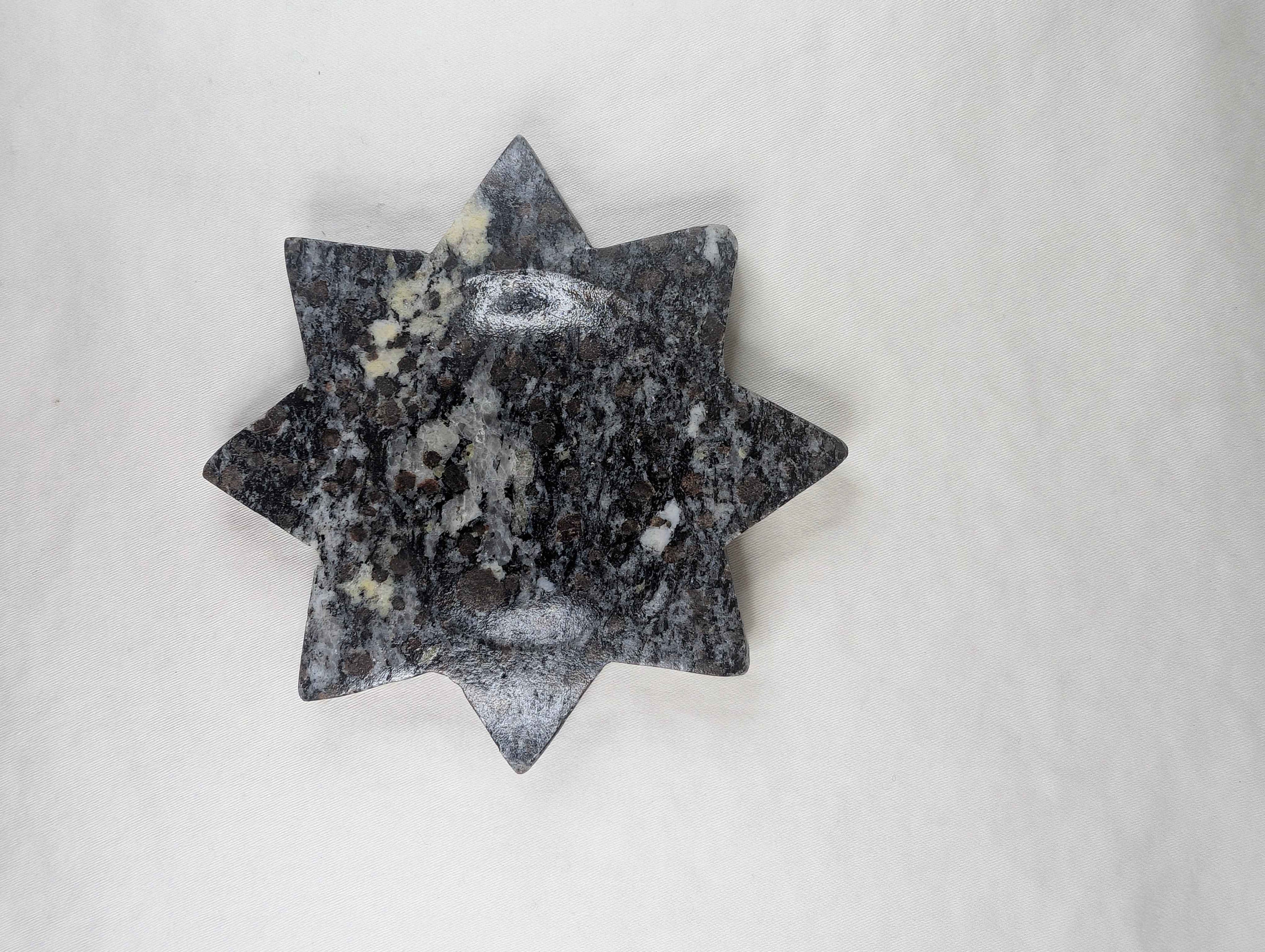 Galaxy Jasper Sun Dish – Grounded Cosmic Energy & Celestial Crystal Decor