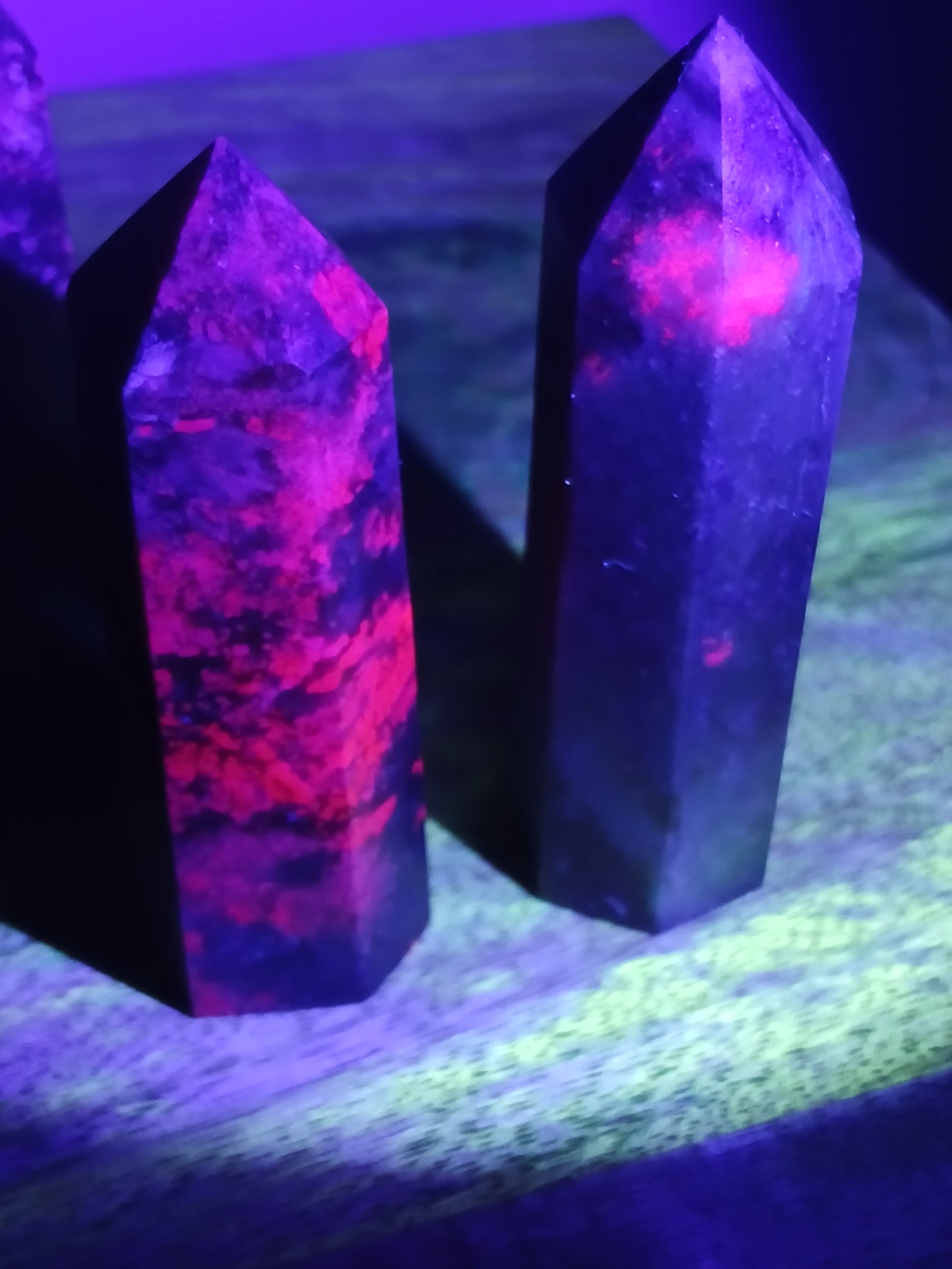Ruby Fuchsite Tower