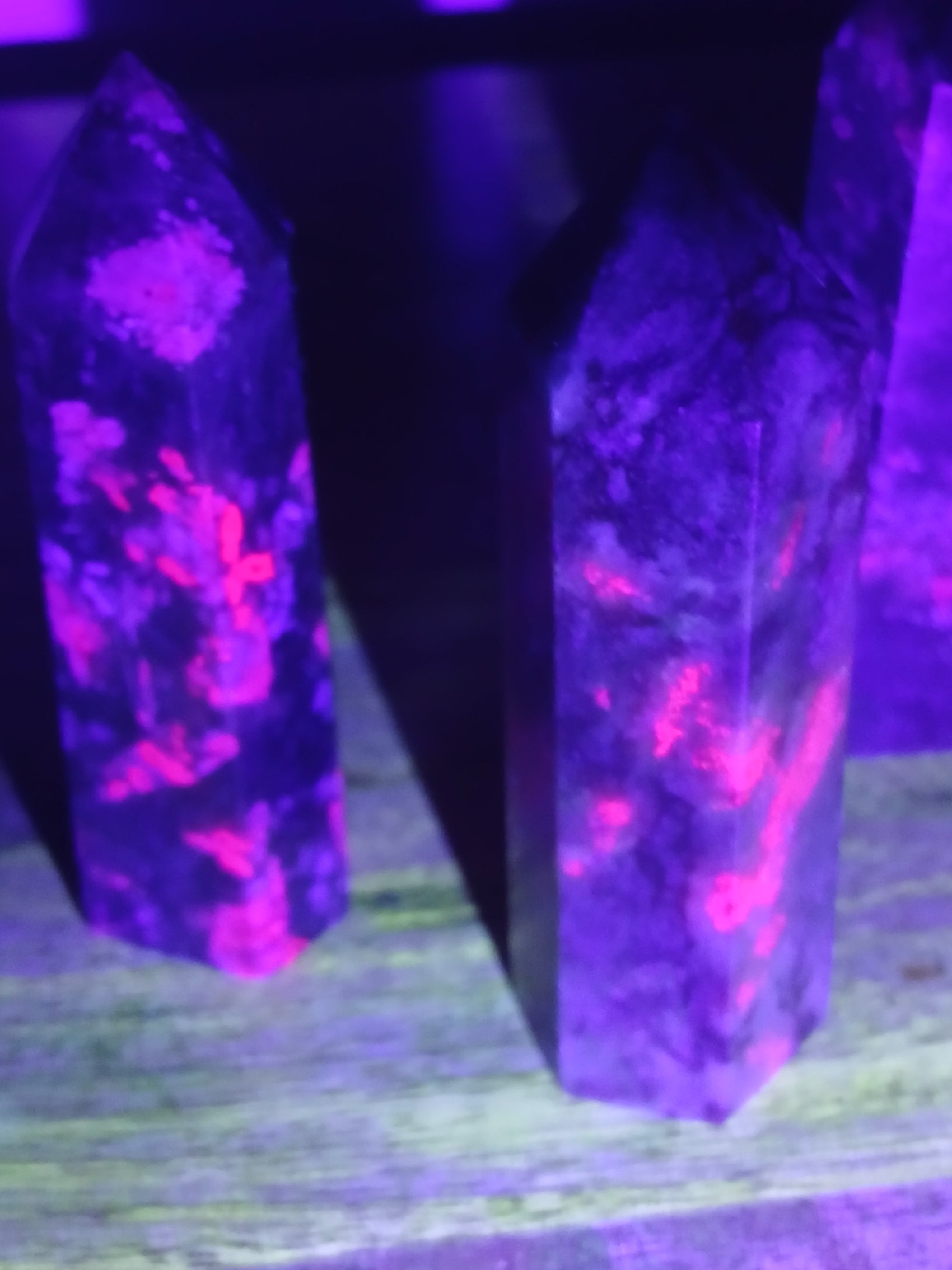 Ruby Fuchsite Tower
