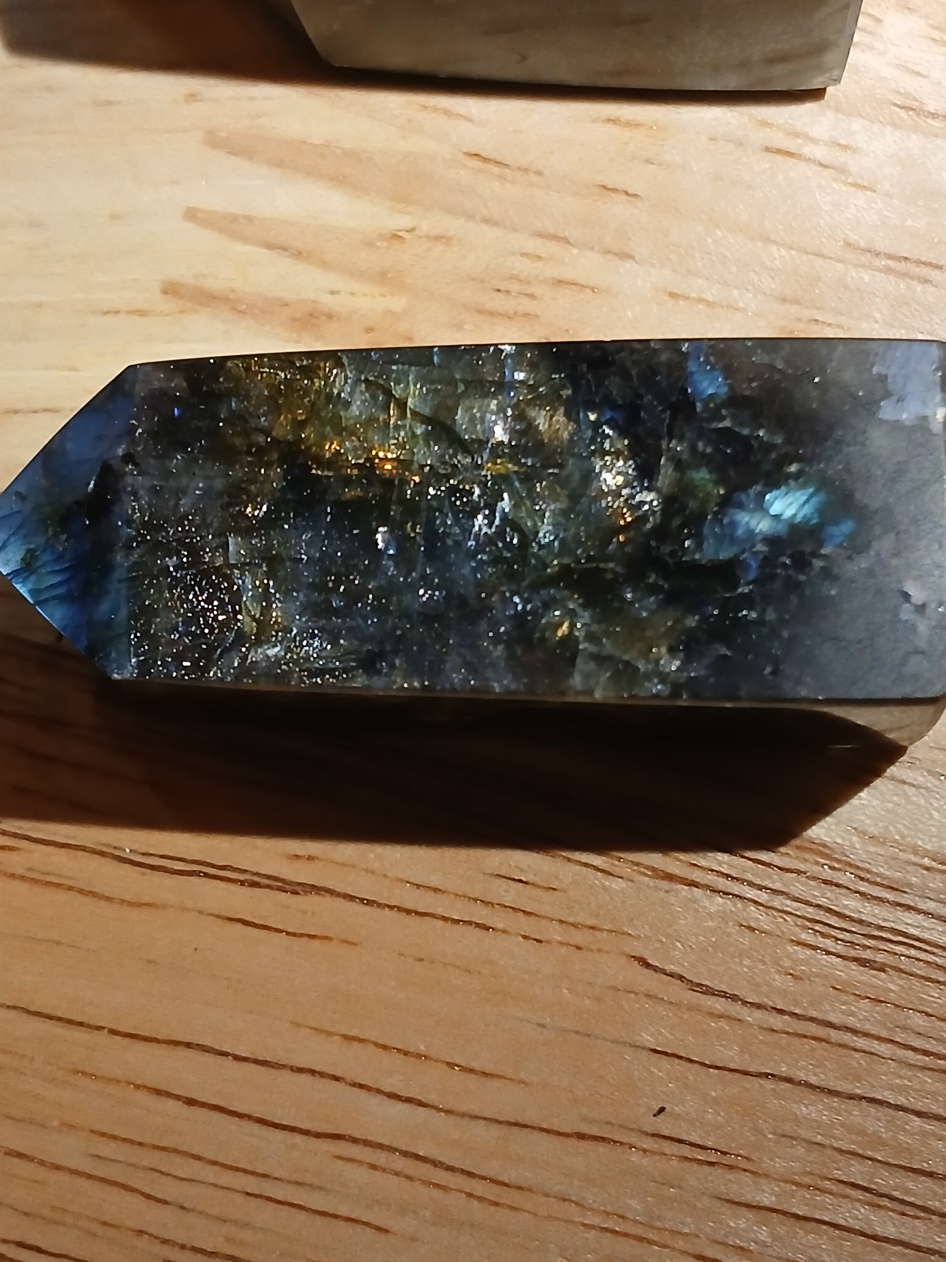 High Flash Labradorite Mini Towers