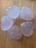 Rose Quartz Heart – Love & Healing