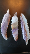 Amethyst Agate Feather