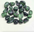 Ruby Zoisite Tumbled Pocket Stone